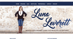 Desktop Screenshot of lunaleverett.com